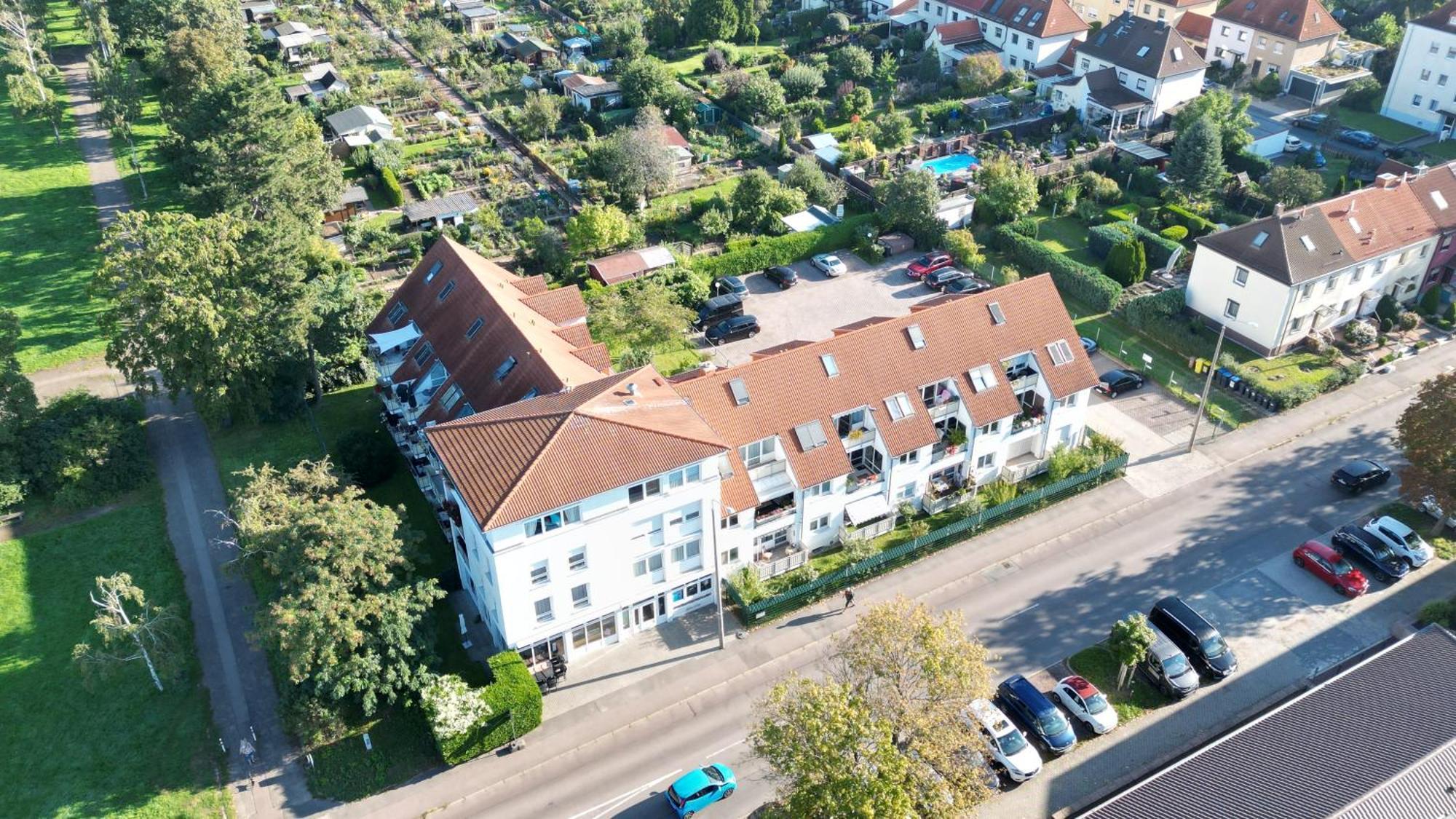 Fewo Am Park - 4P, Boxspringbett, Balkon, Smarttv, Gesundbrunnen, Familienfreundlich Halle  Esterno foto